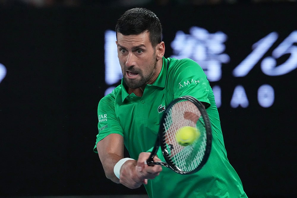 Novak Djokovic vs Pedro Martinez Australian open Tennis-7