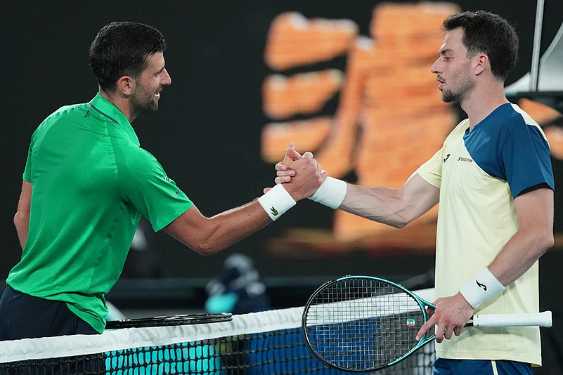Novak Djokovic vs Pedro Martinez Australian open Tennis-2