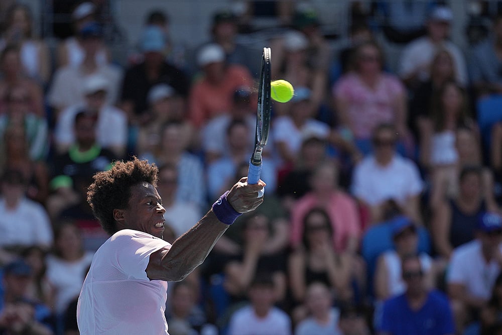 Gael Monfils Vs Dane Sweeny Australian Open tennis-8