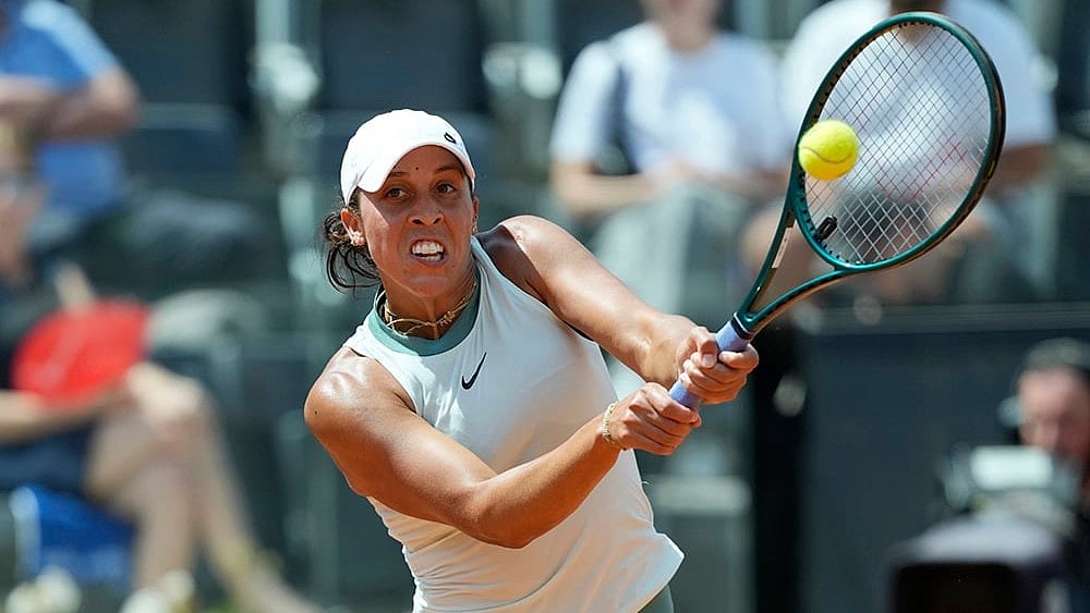 | Photo: AP/Andrew Medichini : United States' Madison Keys