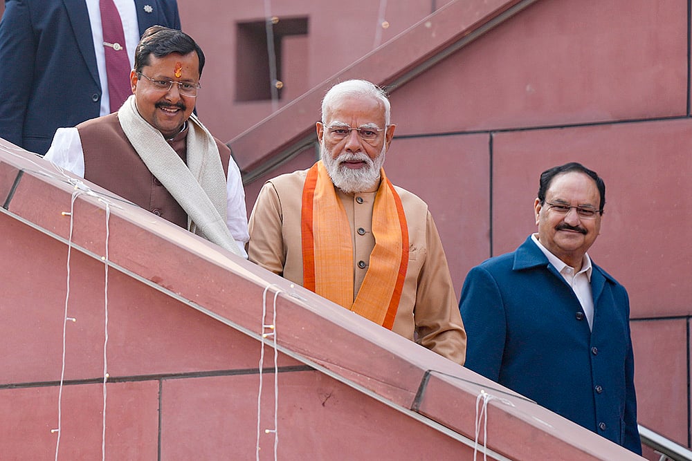 Nitin Nabin takes charge as BJP President