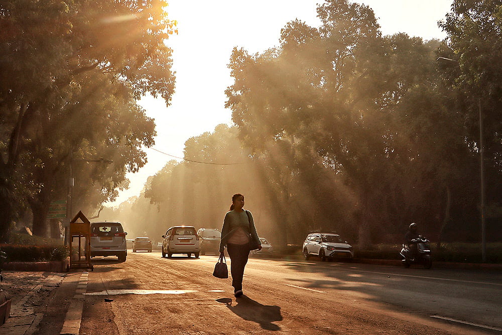 Weather: Air pollution in Delhi