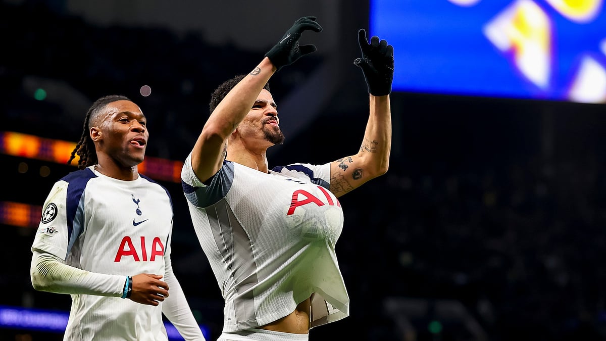 Tottenham's goalscorer Dominic Solanke