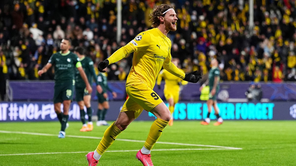Kasper Hogh scored Bodo/Glimt's first two goals and had two more disallowed