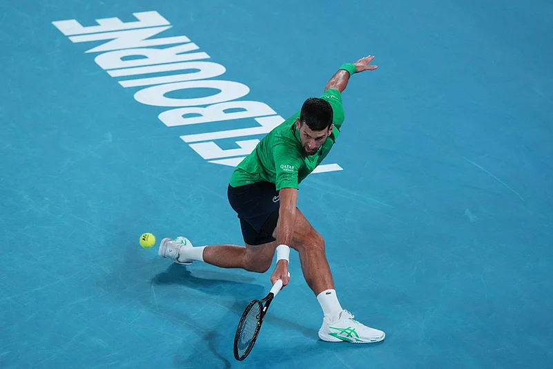 Novak Djokovic vs Pedro Martinez Australian open Tennis-4