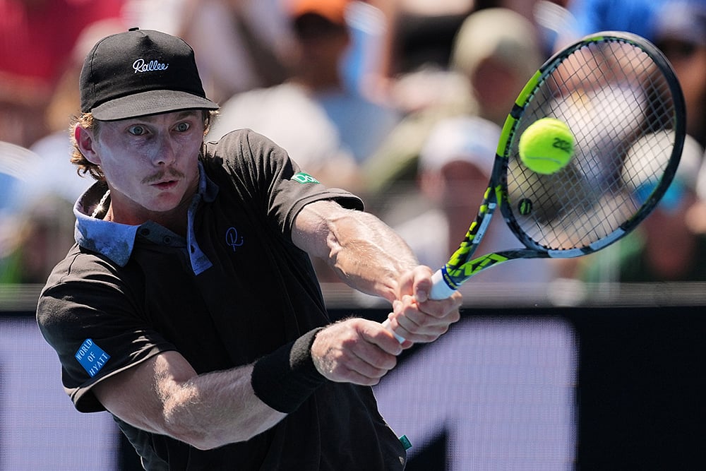Gael Monfils Vs Dane Sweeny Australian Open tennis-4