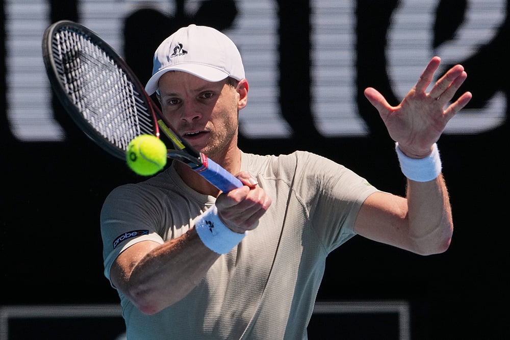 Carlos Alcaraz vs Yannick Hanfmann Australian Open Tennis-9
