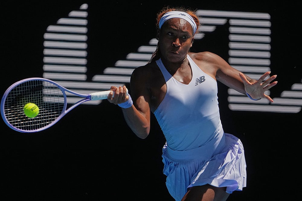 Coco Gauff Vs Olga Danilovic Australian Open Tennis-8
