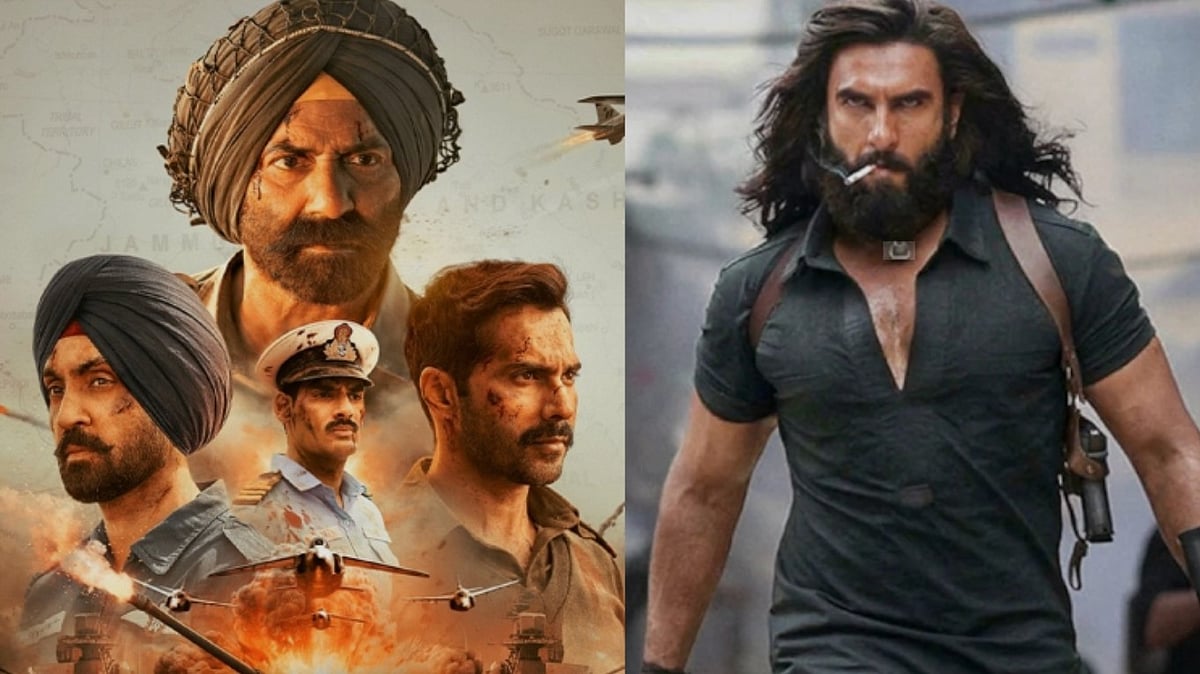 IMDb : Stills from Border 2 and Dhurandhar 
