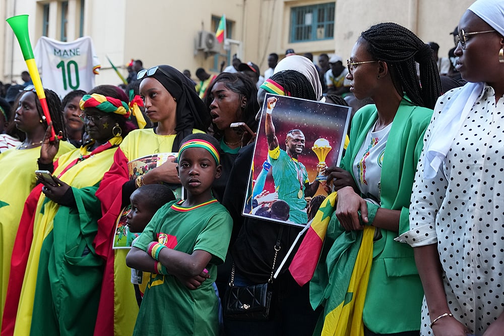 Africa Cup of Nations Soccer Champions Senegal Welcomed By Hundreds Of Fans In Dakar-7