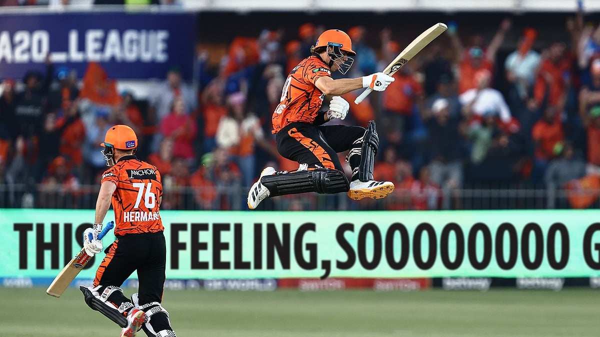 @SunrisersEC/X : Sunrisers Eastern Cape Players Celebrating