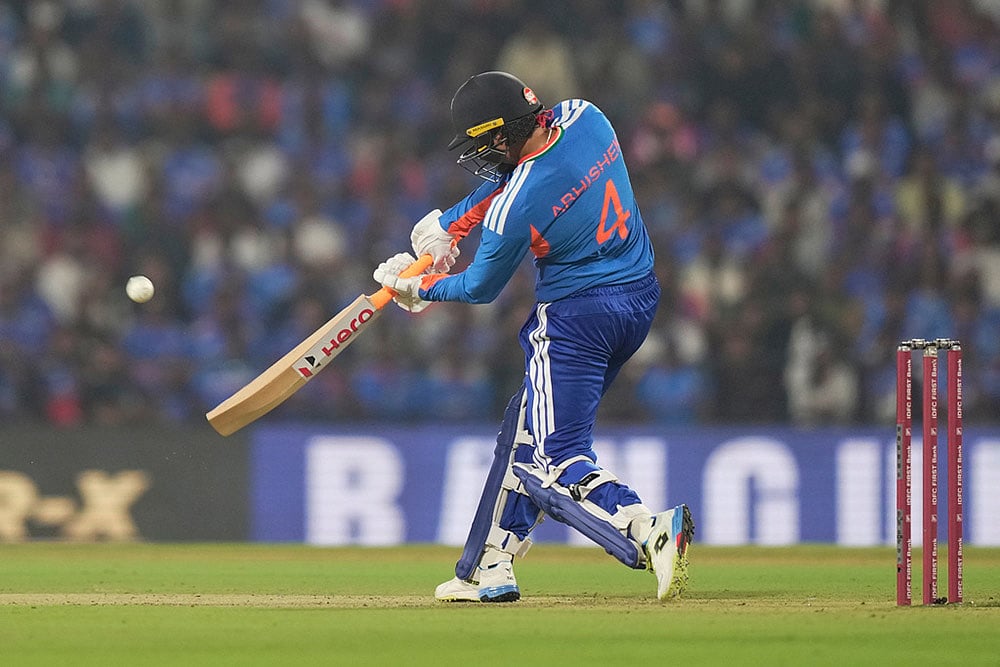 New Zealand India T20 Cricket Abhishek Sharma
