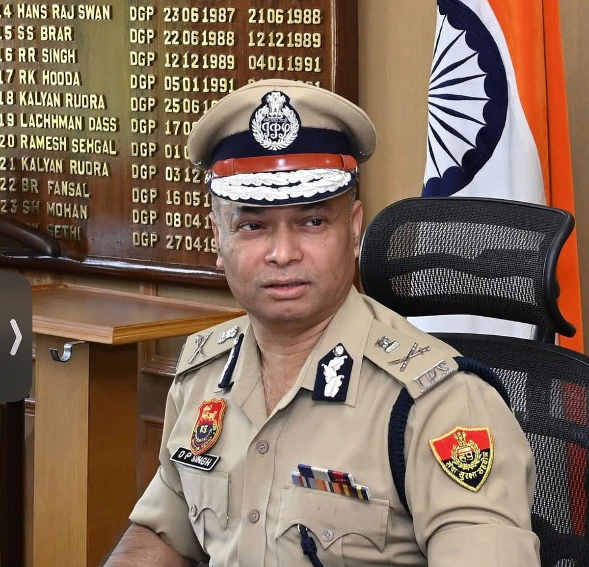 O.P. Singh, Former DGP, Haryana Police - null
