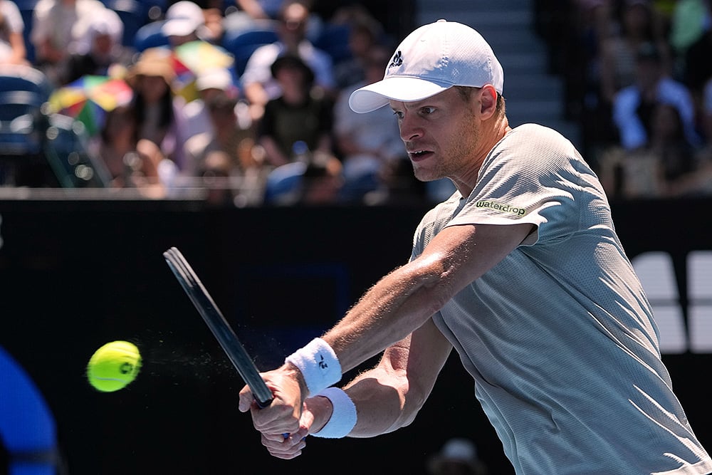 Carlos Alcaraz vs Yannick Hanfmann Australian Open Tennis-5