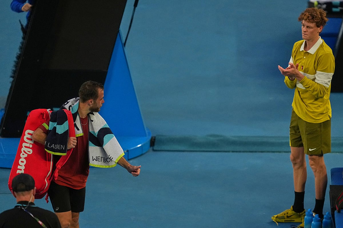Australian Open: Jannik Sinner Vs Hugo Gaston
