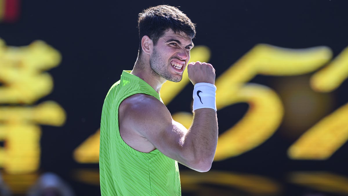 Opta : Carlos Alcaraz cruises into round three of Australian Open 2026 beating Yannic Hanfmann in three straight sets on January 21.