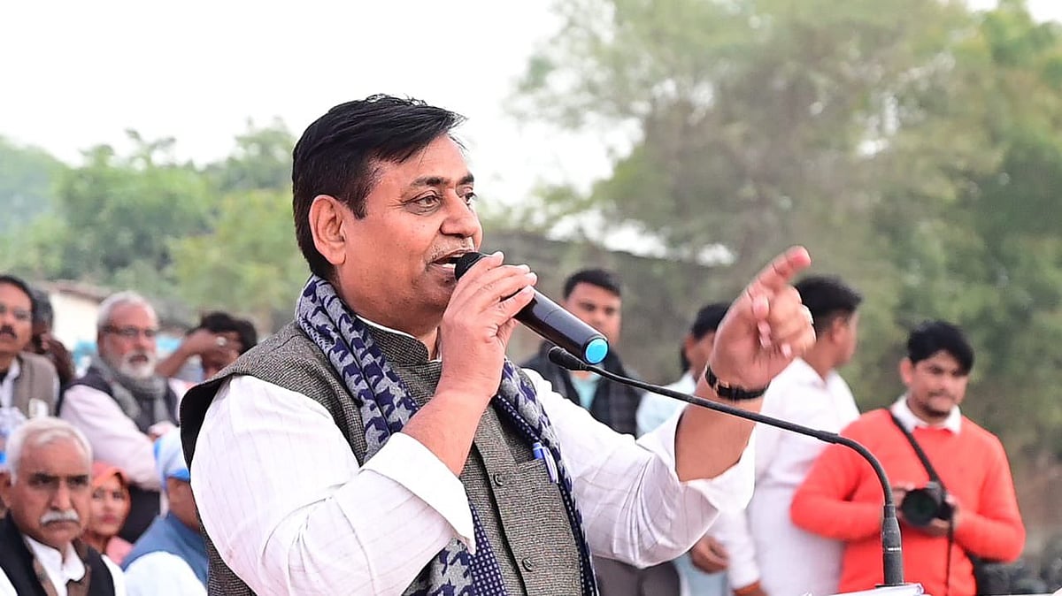 X : Rajasthan Pradesh Congress Committee president Govind Singh Dotasra