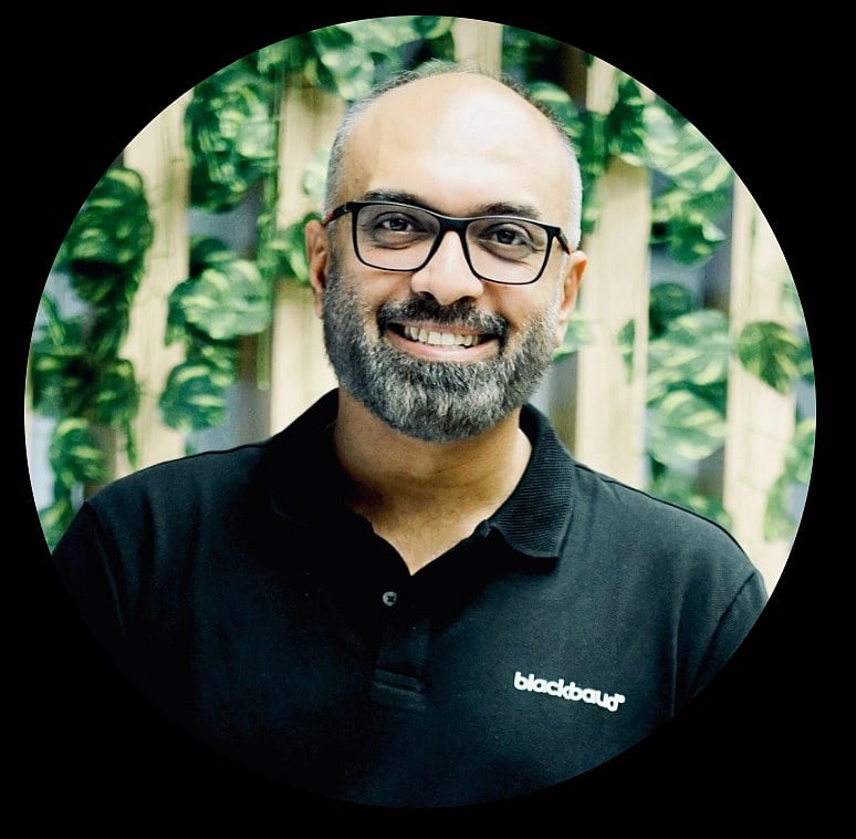 Rajiv Gajria, VP and MD of Blackbaud India
