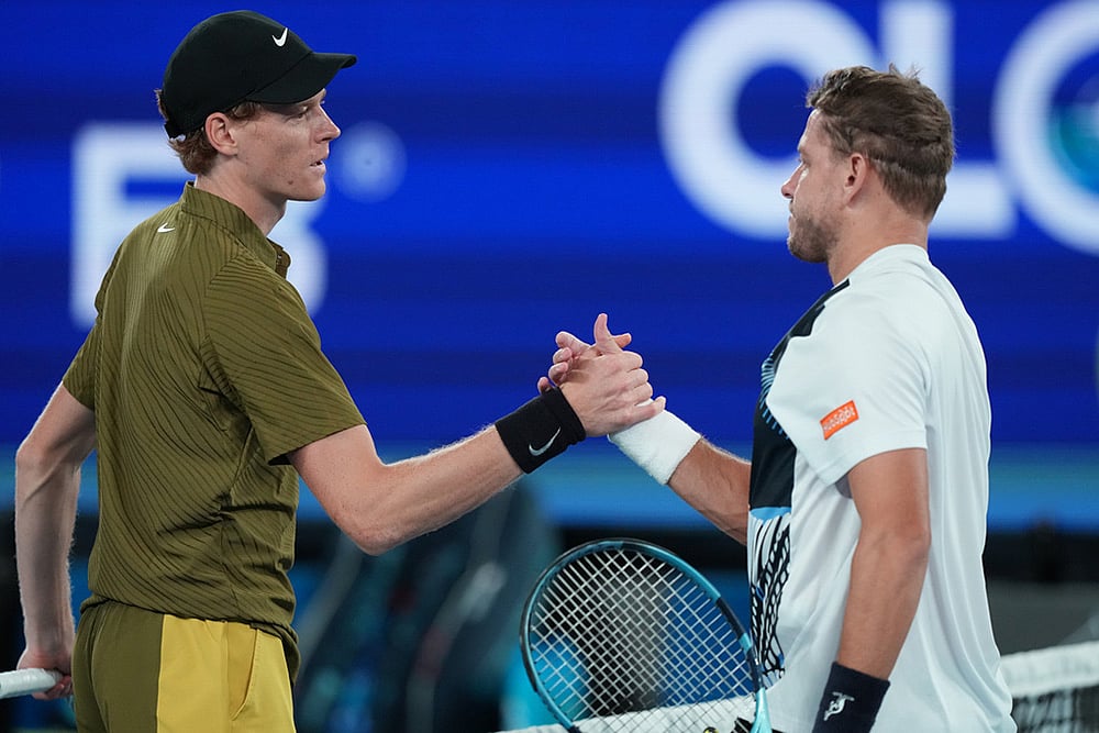 Jannik Sinner vs James Duckworth Australian Open tennis-3
