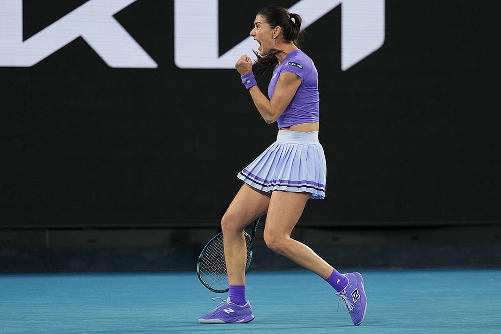 Naomi Osaka Vs Sorana Cirstea Australian Open tennis-6