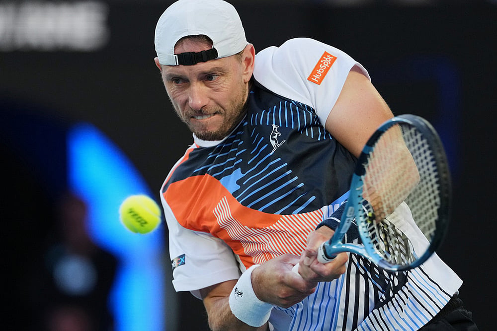 Jannik Sinner vs James Duckworth Australian Open tennis-6