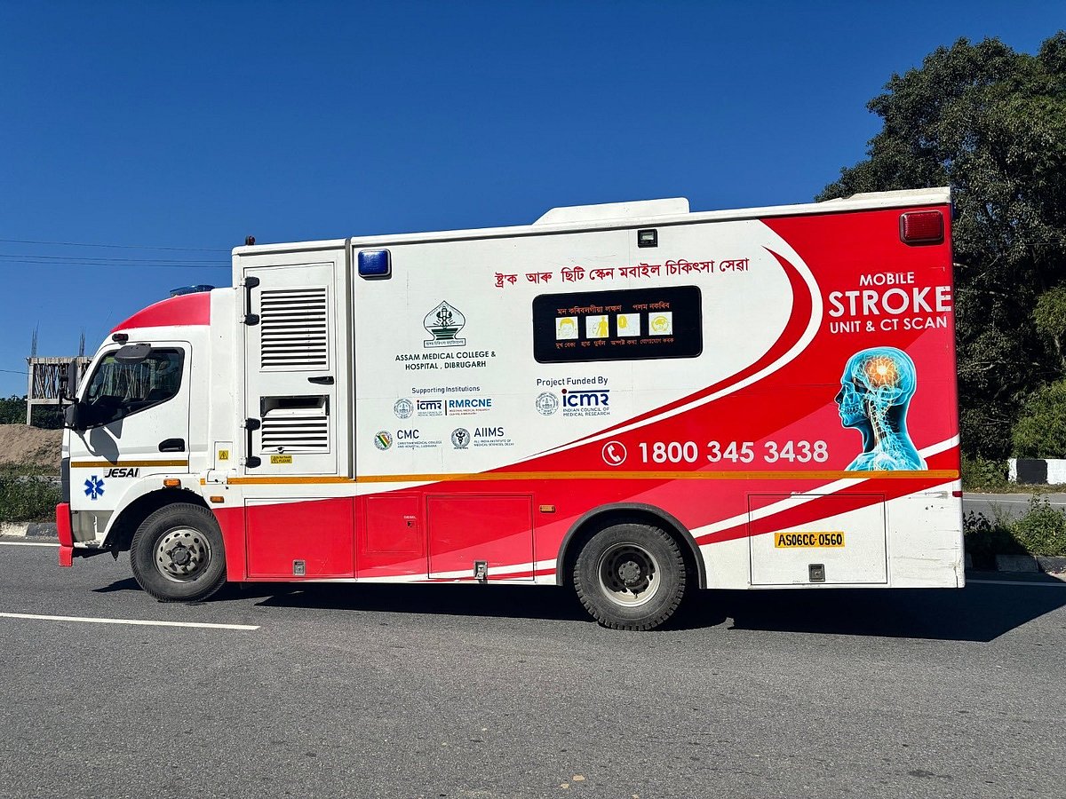 Hospital On Wheels Brings Stroke Care To Rural Northeast’s Assam