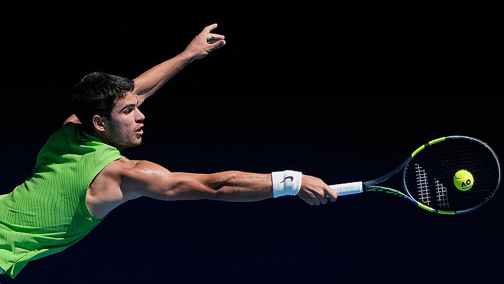 Carlos Alcaraz vs Corentin Moutet Australian open tennis-5