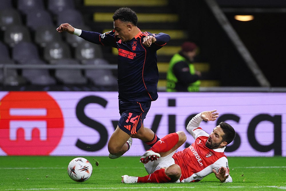 Europa League: SC Braga vs Nottingham Forest