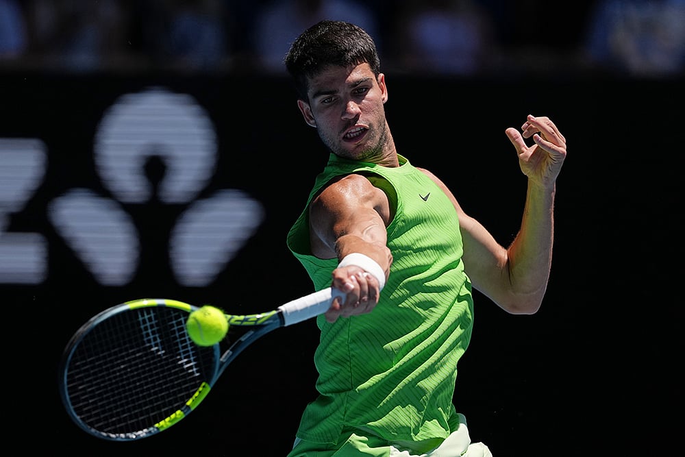 Carlos Alcaraz vs Corentin Moutet Australian open tennis-9