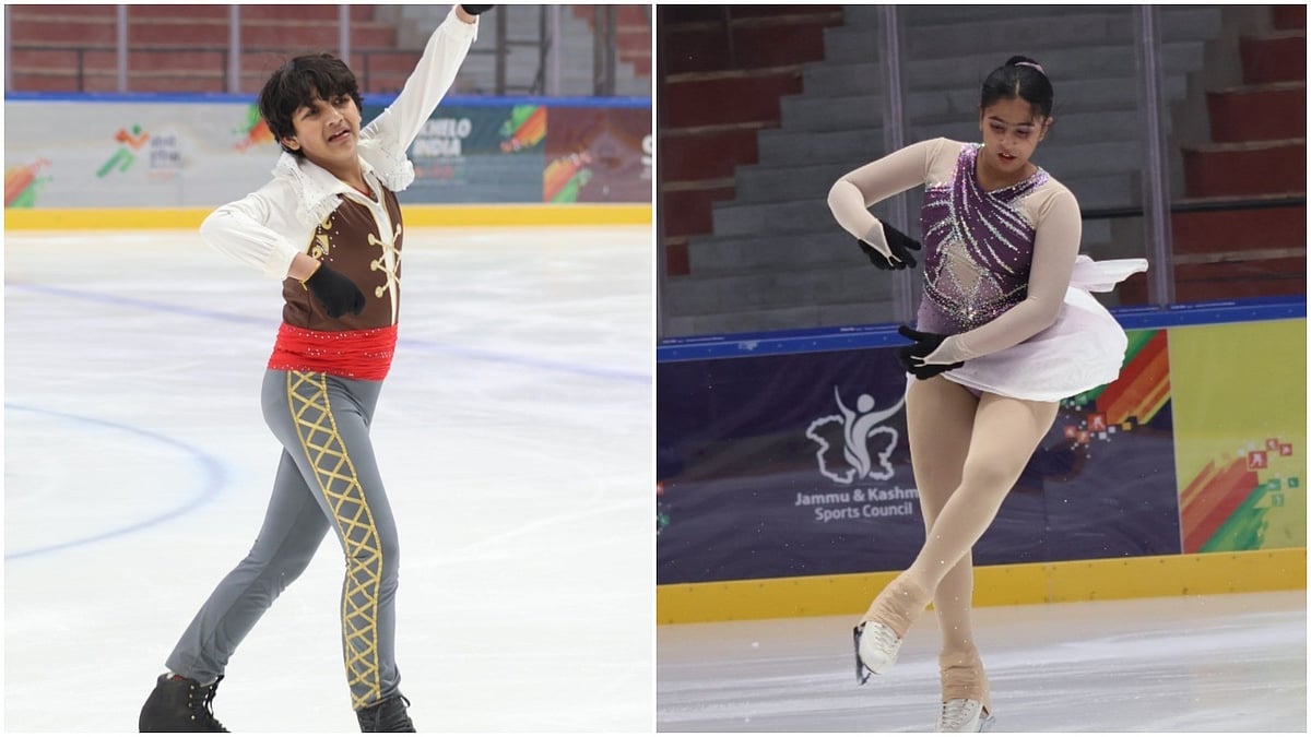 KIWG 2026 : Aarush Tiwari and Hiya Adlakha claimed bronze and gold respectively at the Khelo India Winter Games 2026.