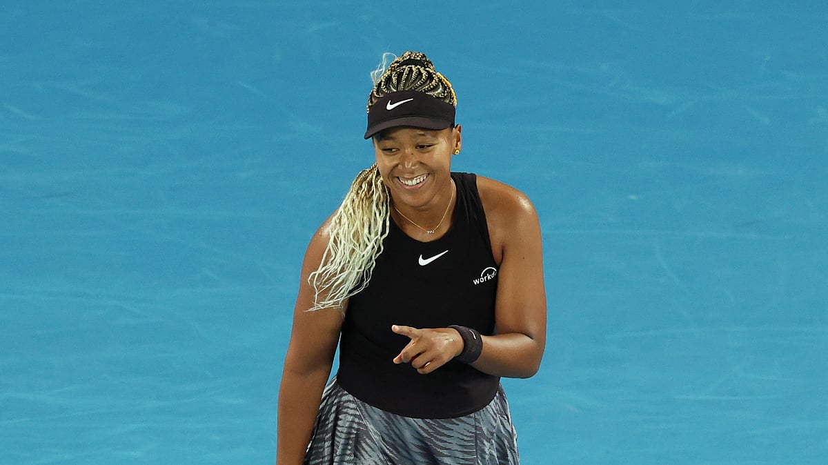 AustralianOpen/X : Naomi Osaka in action in Australian Open 2026 