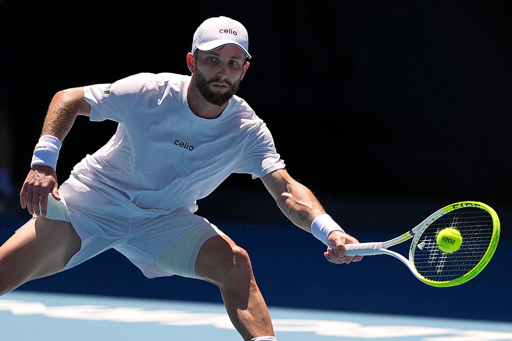 Carlos Alcaraz vs Corentin Moutet Australian open tennis-7
