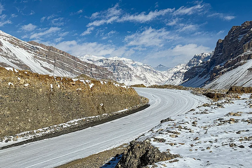 Weather: Fresh snowfall in Spiti