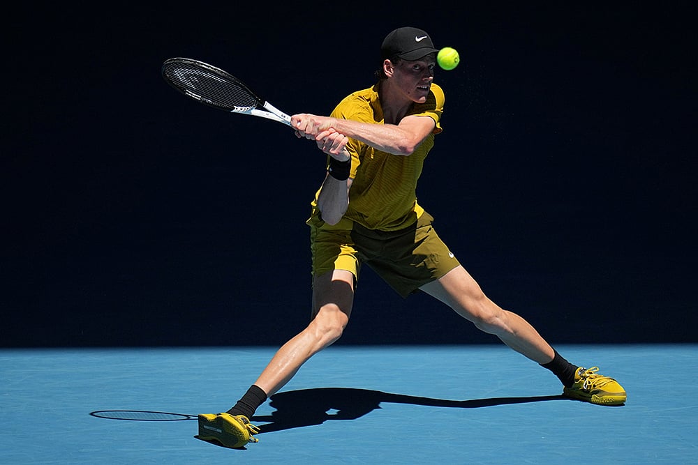 Jannik Sinner vs Eliot Spizzirri Australian Open Tennis-8