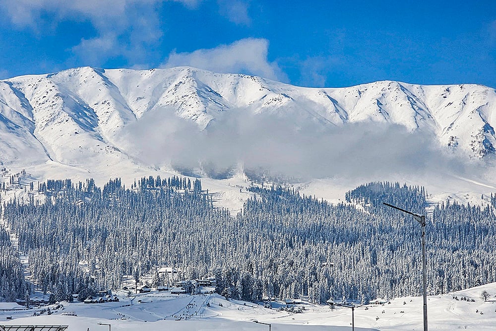 Snowfall in Jammu and Kashmir