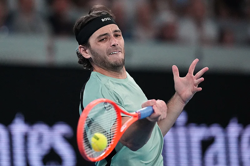 Stan Wawrinka Vs Taylor Fritz Australian Open Tennis-9