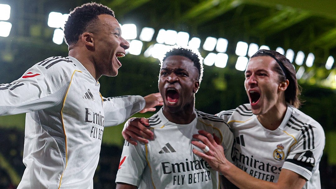 X/ realmadrid : Villarreal 0-1 Real Madrid Highlights, La Liga 2025-26: Kylian Mbappe Brace Sends Los Blancos Top
