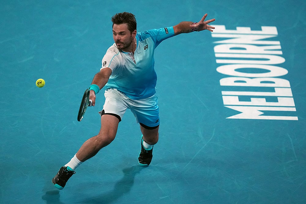 Stan Wawrinka Vs Taylor Fritz Australian Open Tennis-8