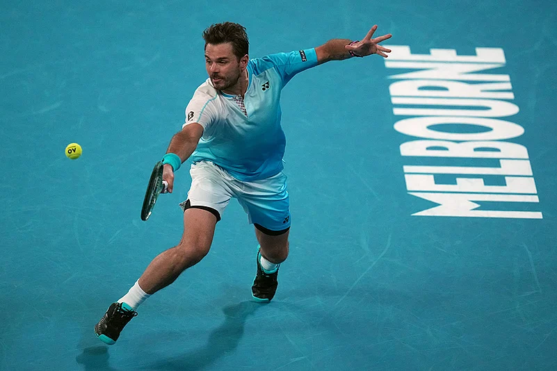 Stan Wawrinka Vs Taylor Fritz Australian Open Tennis-8