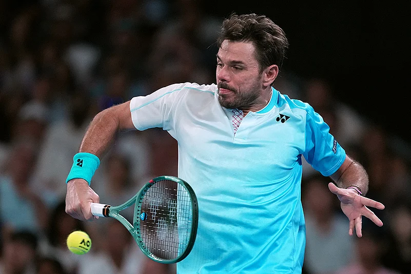 Stan Wawrinka Vs Taylor Fritz Australian Open Tennis-4