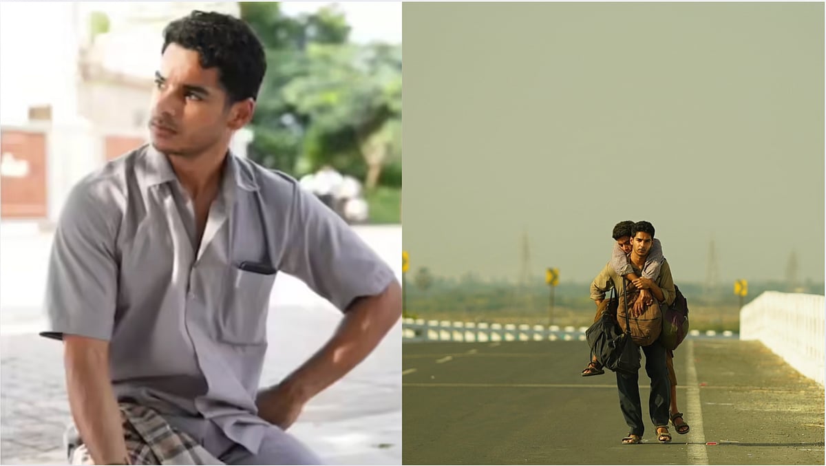 Instagram  : Stills of Ishaan from Homebound 
