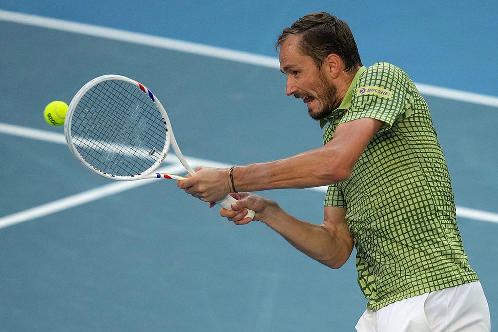 Australian Open Tennis Championship: Daniil Medvedev vs Learner Tien