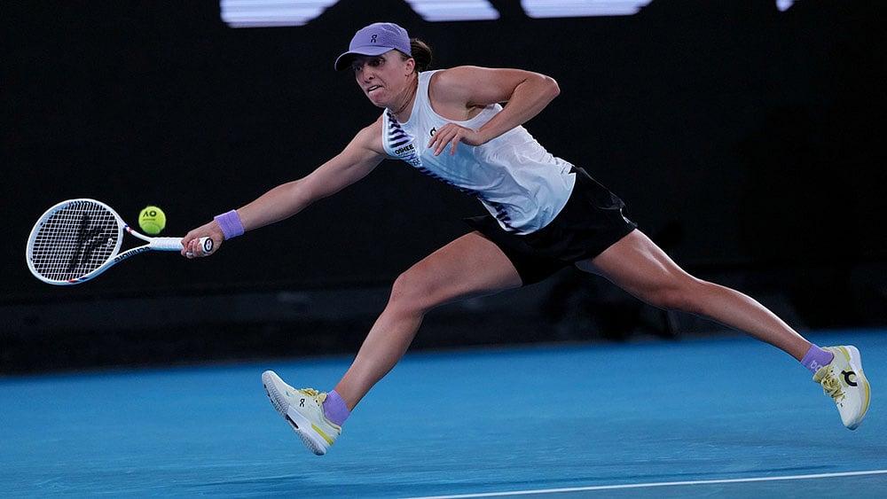 Anna Kalinskaya vs Iga Swiatek Australian Open