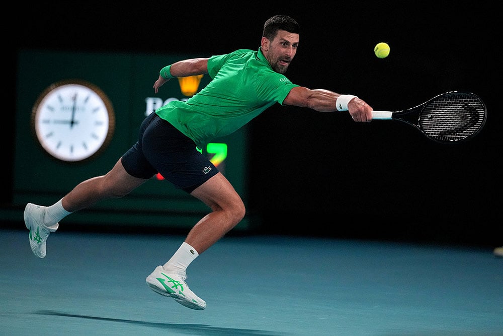 Australian Open 2026: Novak Djokovic vs Botic Van De Zandschulp