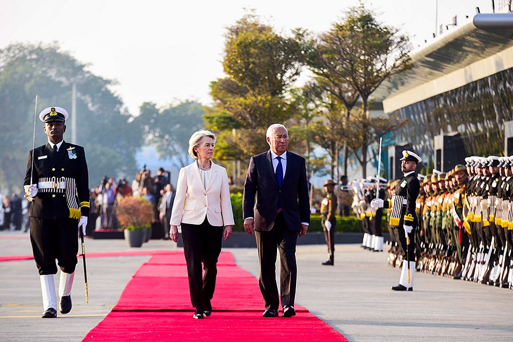 European Council Prez Antonio Costa in Delhi