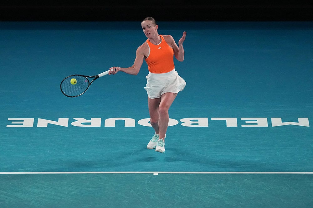Australian Open Tennis: Elina Svitolina vs Mirra Andreeva