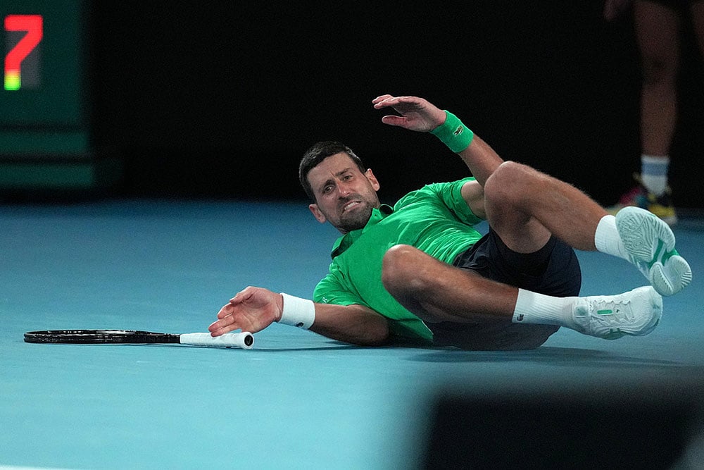 Australian Open 2026: Botic Van De Zandschulp vs Novak Djokovic