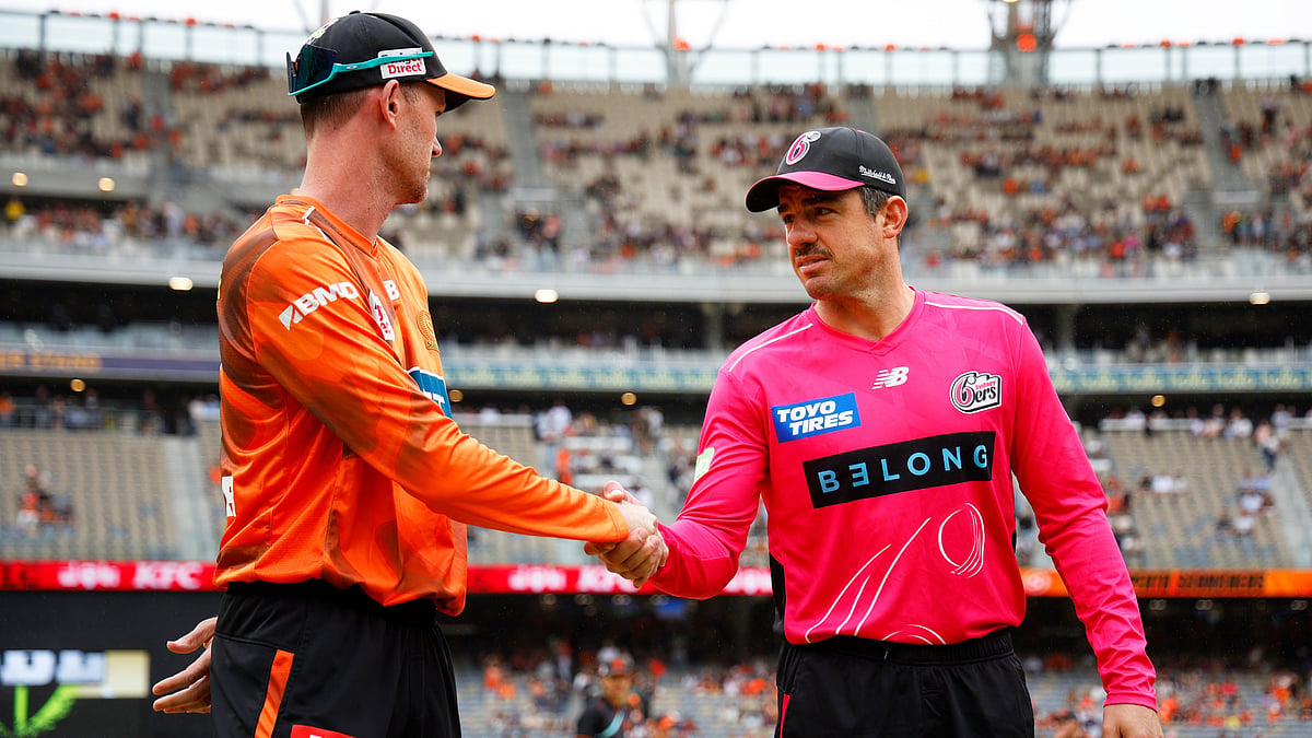 Company Branded Header Example Perth Scorchers Vs Sydney Sixers, Big Bash League 2025-26 Final: PS ...