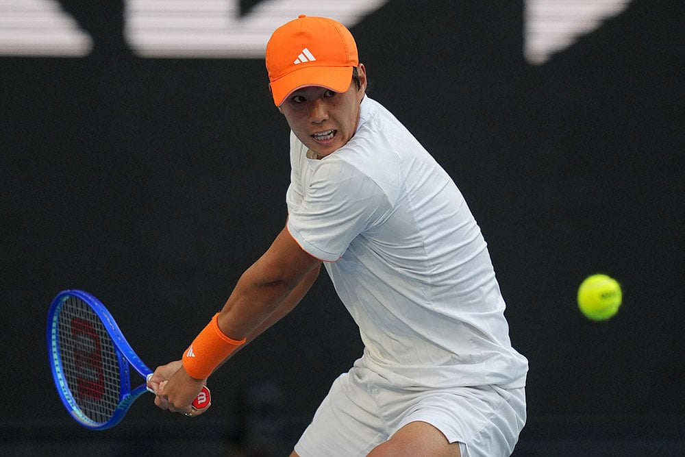 Learner Tien vs Daniil Medvedev Australian Open