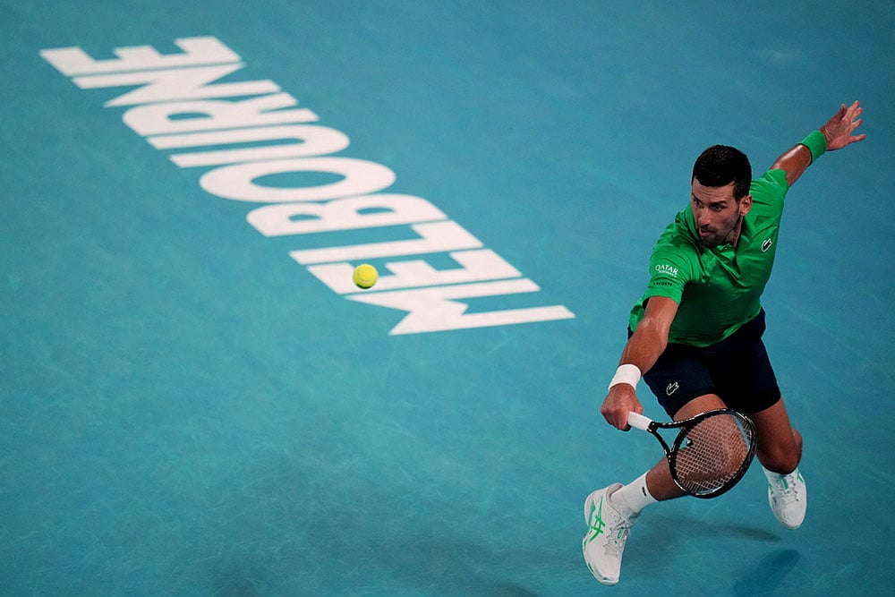 Novak Djokovic vs Botic Van De Zandschulp Australian Open